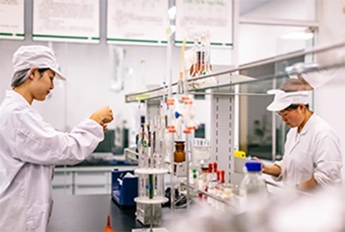 先进的技术设备、标准化的检测流程，通过国内外多项认证